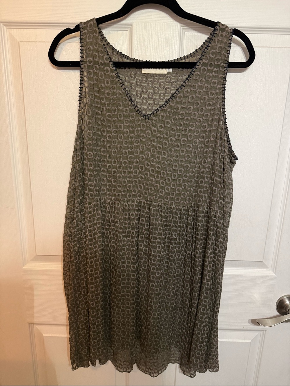 Johnny Was 4 Love and Liberty 100% Silk Sleeveless Tank Dress